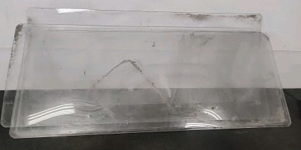 5 Plexy Glass Windows 5W'x2'T
