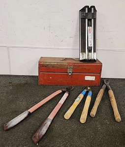 Tree Loppers,13" Tile Cutter Tool Box Full of Sockets