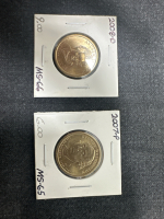 (6) Sacagawea and President U.S. Dollar Coins (Mint and Date in Photos) - 2