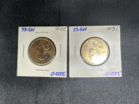 (6) Sacagawea and President U.S. Dollar Coins (Mint and Date in Photos) - 4