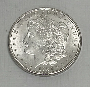 1921 Morgan Silver Dollar