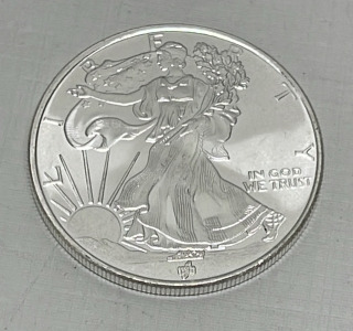 Walking Liberty 1oz. .999 Fine Silver Round