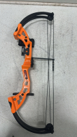 Bear Orange Compound Bow, (2) Arrows with Practice Heads - 4