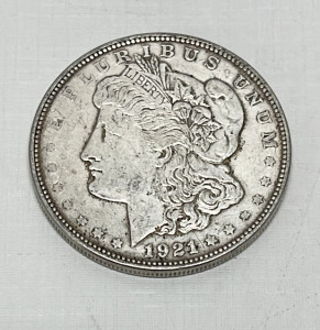 1921 Morgan Silver Dollar