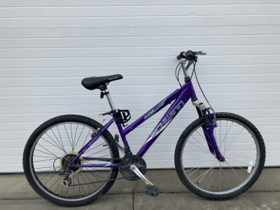 26” Purple Side Winder Bike