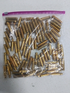 (1) Bag of 308 Brass Rifle Casings - Approx. 100+ Pieces