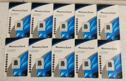 (10) MicroSD Memory Cards - 2GB Each