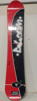 (1) Vision Precision Snowboard - 147cm Red and Black Design