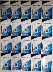 (20) MicroSD Cards - 2GB Each