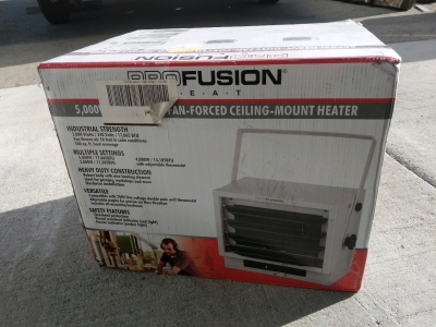 Profusion 5000w Heavy Duty Fan Forced Ceiling Mount Heater (sp12)