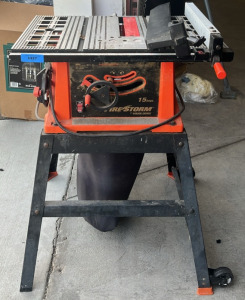 Black & Decker 15 Amp Fire Storm Table Saw