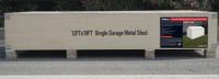 New Single Garage/ Metal Shed 12ftx19ft - 2
