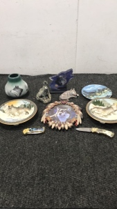 Lot Of Wolf Collectibles