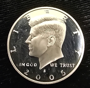 Uncircated 90% Silver 2005 Kennedy Half Dollar