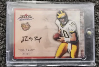 Tom Brady Fleer Rookie Autograph Card- Authentication Unavailable