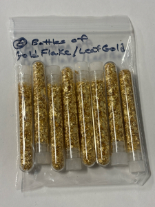 (8) Bottles Of Gold Flake/Leaf Gold