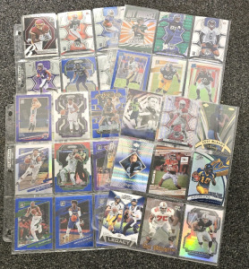 (36) NFL/NBA Rookies, Stars And Insert Cards