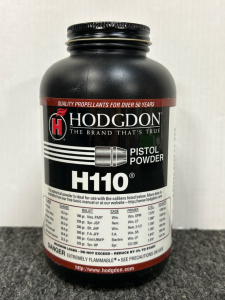 1 Lb. Bottle of Hodgdon Pistol Powder H110