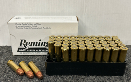 Box of Remington 38 Special 130 Gr.