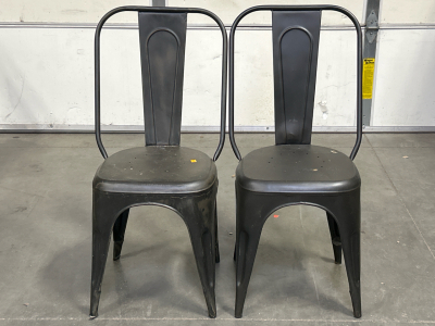 Pair of Metal Chairs