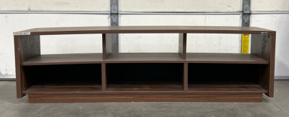 6 Cubby Entertainment Stand