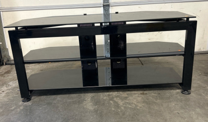 Glass Top Entertainment Center