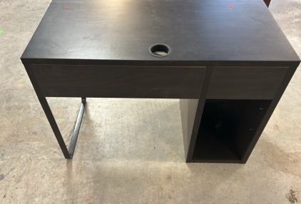 Beautiful Black Wooden Desk