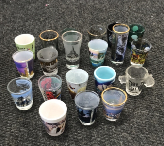Lot Of (20) Shot Glasses
