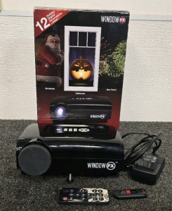Animated Window Projector Kit From Window Fx- Will Need SD Card