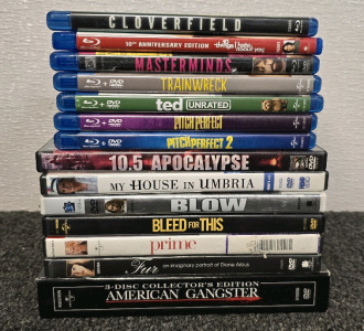 (7) Blu-Ray And (6) Dvds