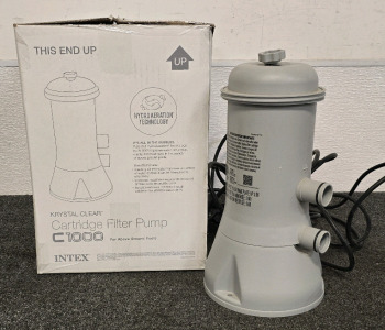 Intex Krystal Clear Cartridge Filter Pump