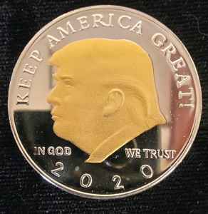 Trump 2020 45th President Collector Coin