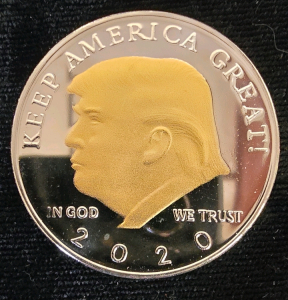 Trump 2020 45th President Collector Coin