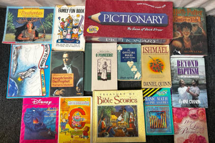 Pictionary Game, Harry Potter Book, Disney Books, And More Books