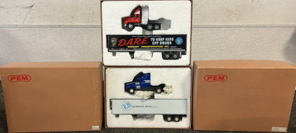 PEM Edward Bros. M70522 Collectible Truck & PEM Sweeney II M71513 Collectible Truck