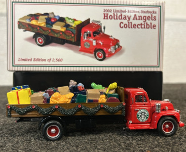 2002 Limited-Edition Starbucks Holiday Angels Collectible Diamond T620