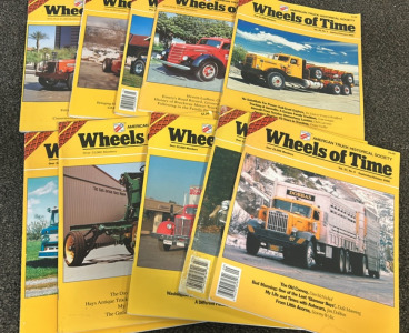 10- Vintage &lsquo;Wheels of Time Magazines
