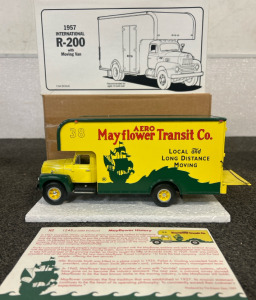 Precision Collectible First Gear 1957 International R-200 With Moving Van 1/34 Scale Die-Cast Metal
