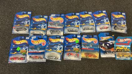 14- Collectible Hot Wheels Cars & Trucks
