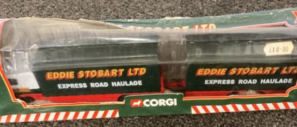 VINTAGE CORGI EDDIE STOBART LTD DIE-CAST SEMI TOY.