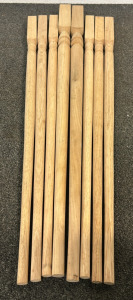 8 Oak Spindles