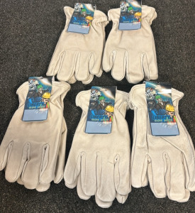 5 New Pairs of Medium Liberty Glove & Safety Premium Quality Gloves