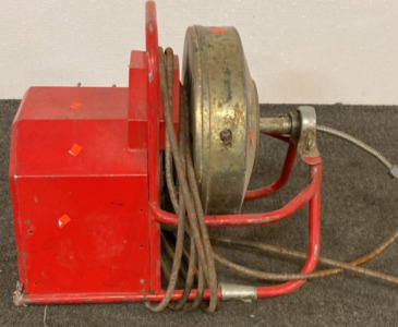 LARGE DRAIN CLEANING MACHINE.
