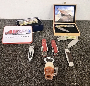 Collectible Knives 2 Swis Army Knives and more