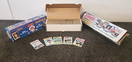 1989 Score Collectors Set Baseball Cards .... Tops 1977 Football Cards.... Donruss 1991 Baseball Cards