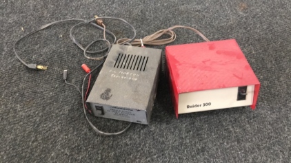 (2) Electronically Regulated Power Power Supply Boxes