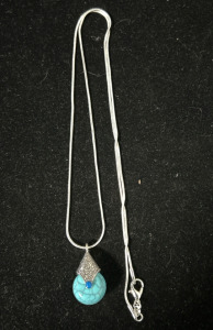Blue Turquoise Necklace
