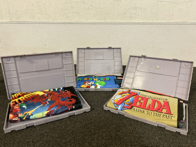 (3) Collectible Nintendo T-Shirts