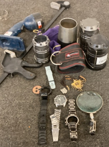 VARIETY OF LANTERN LIGHTS, RYOBI LIGHT, AND MORE.