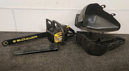 18" McCulloch 3516 Chainsaw